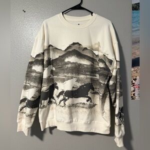 Women’s Target Wild Horses Crewneck